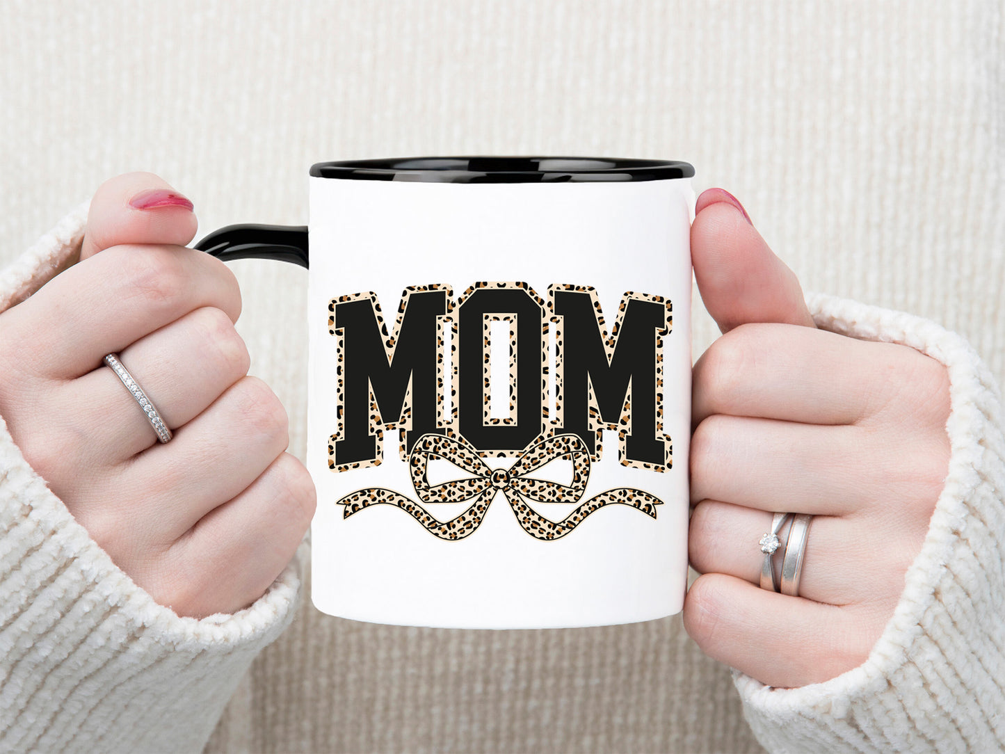Mom Mama Nana Leopard Coquette PNG Bundle