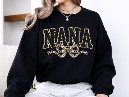 Mom Mama Nana Leopard Coquette PNG Bundle