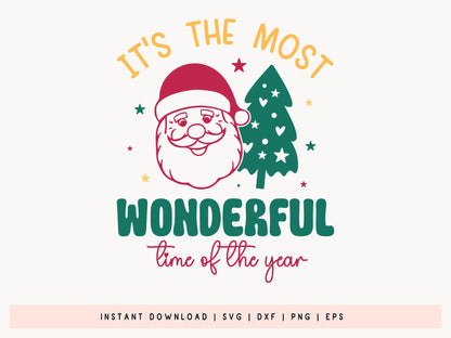 Most Wonderful Time of the Year - Christmas SVG