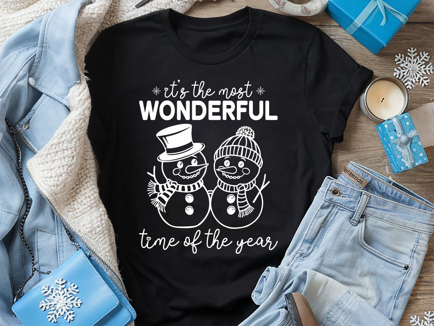 Most Wonderful Time of the Year - Cute Winter SVG