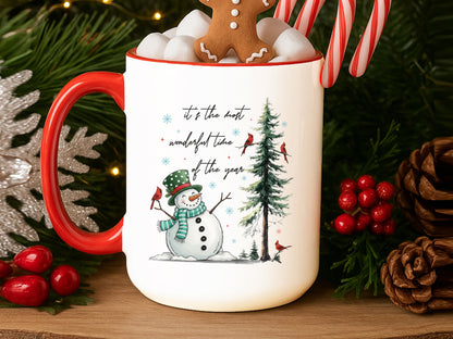 Most Wonderful Time of the Year, Funny Christmas Snowman PNG