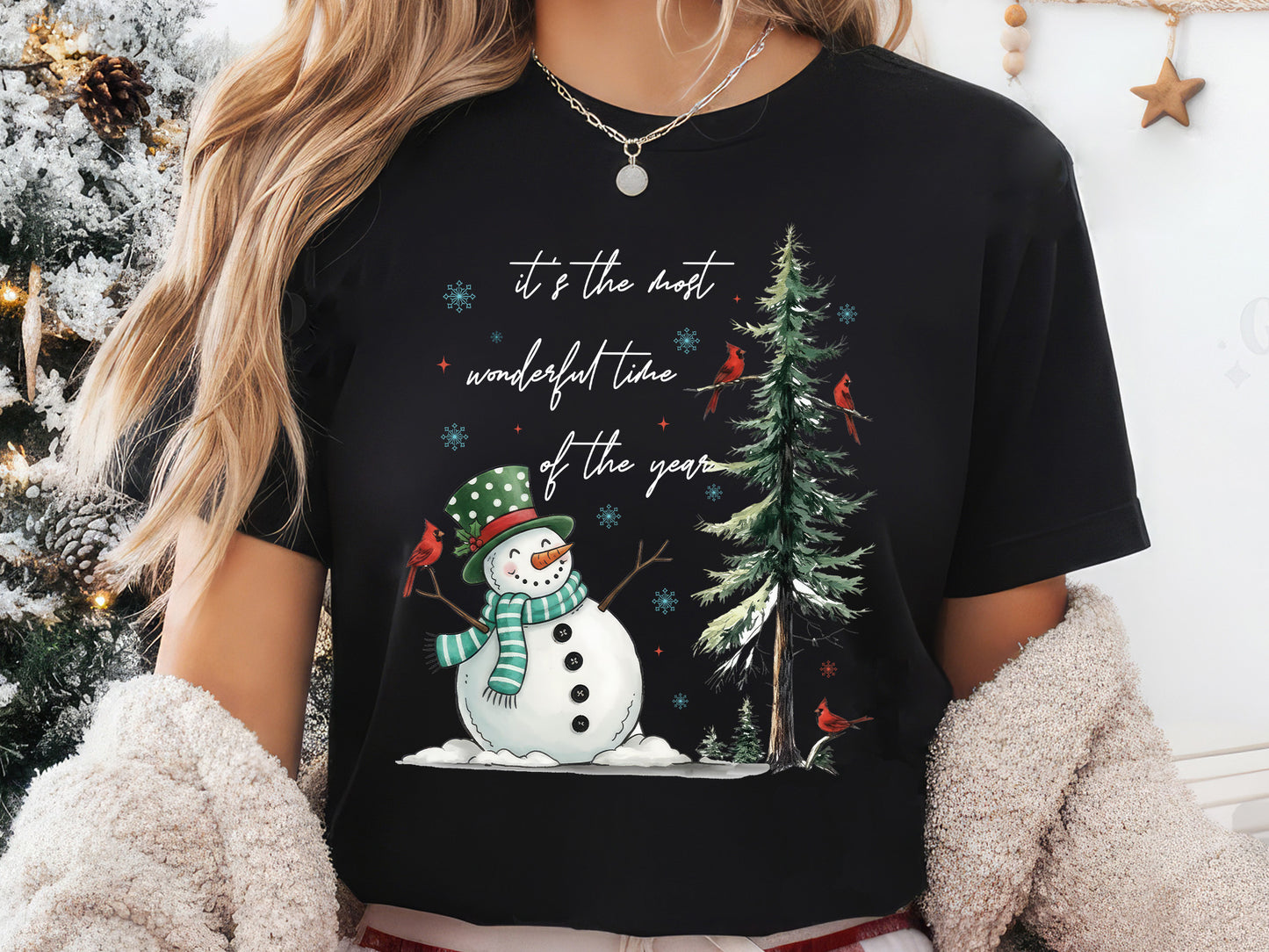 Most Wonderful Time of the Year, Funny Christmas Snowman PNG