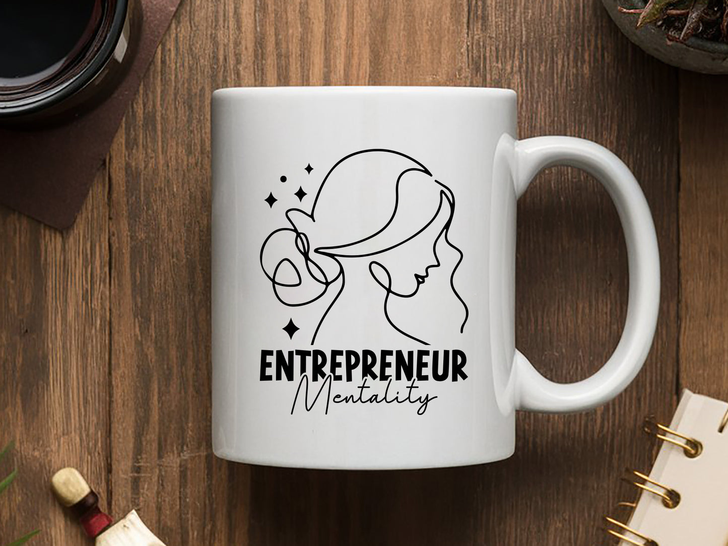 Motivational Cut File SVG - Entrepreneur Mentality