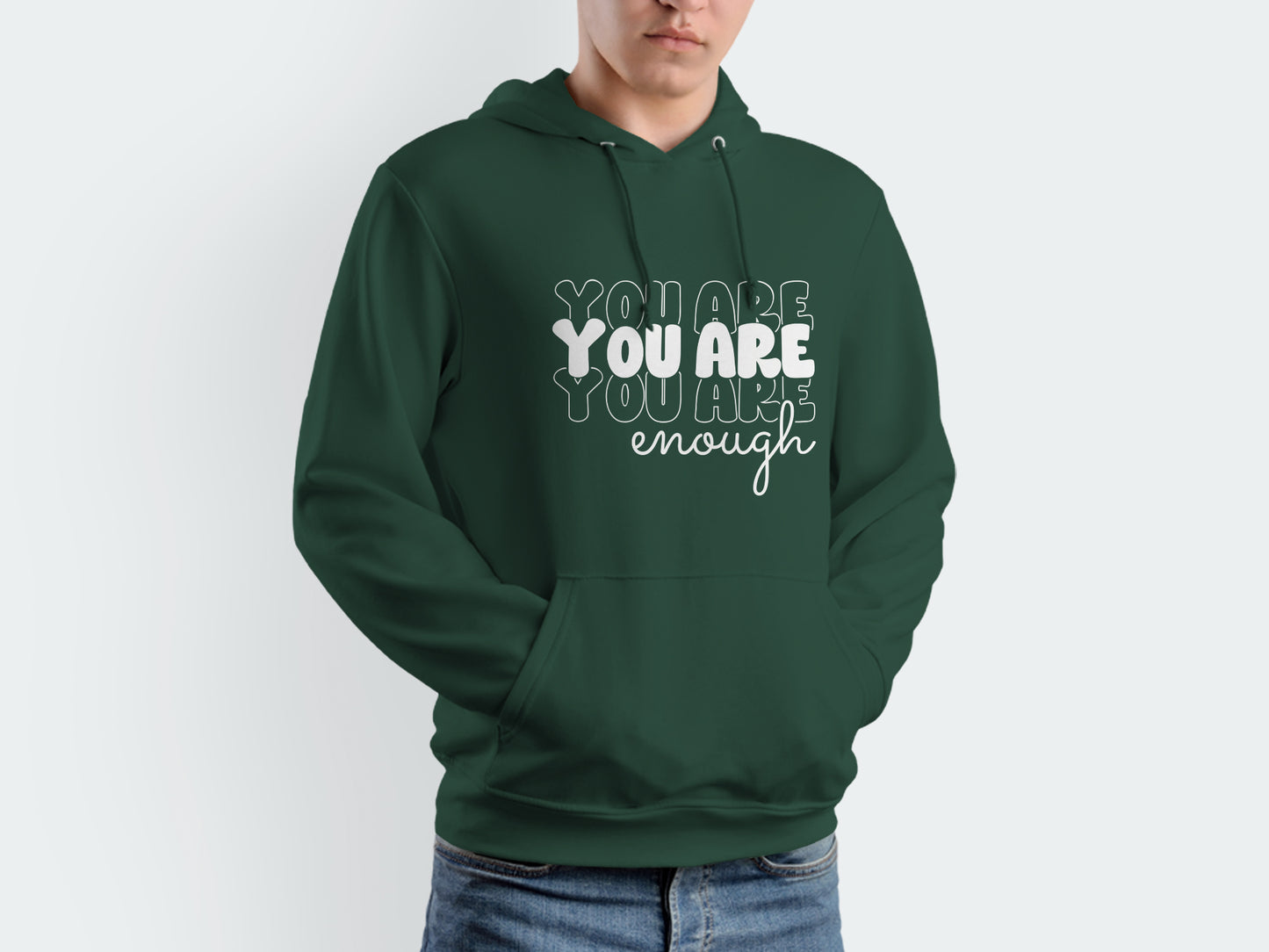 Motivational Cut File SVG, You Are Enough