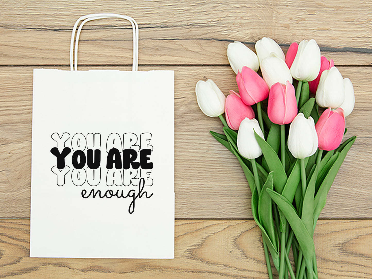 Motivational Cut File SVG, You Are Enough