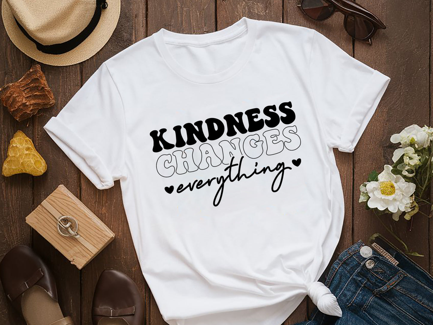 Motivational SVG - Kindness Changes Everything