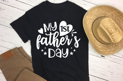 My 1st Father's Day SVG Cut File
