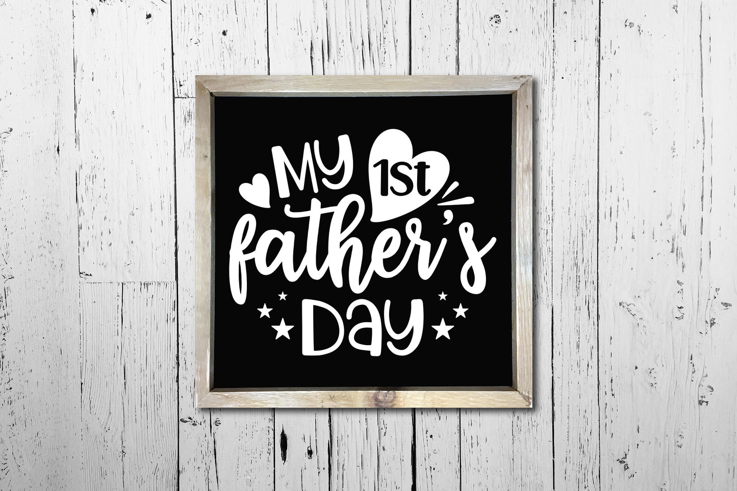 My 1st Father's Day SVG Cut File