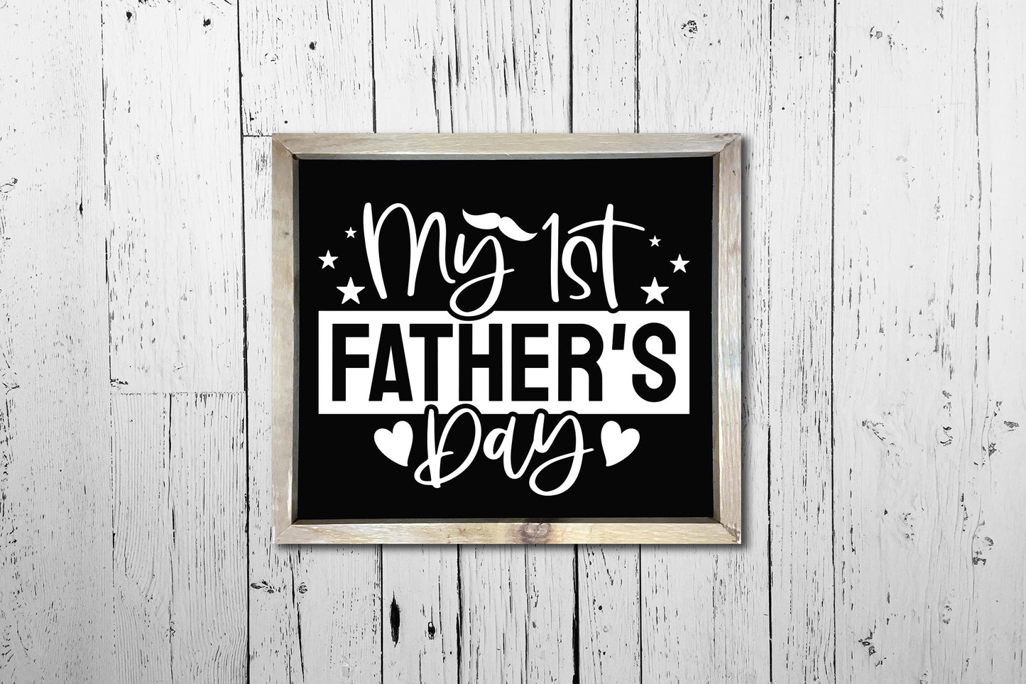 My 1st Father's Day SVG Design