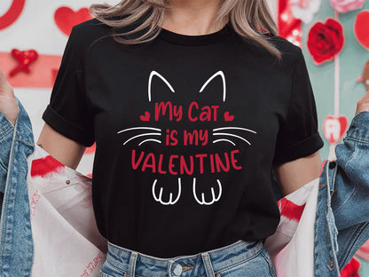 My Cat is My Valentine SVG File for Cricut