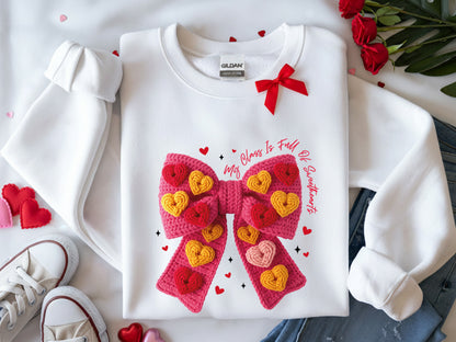 My Class is Full of Sweethearts, Faux Coquette Valentine PNG