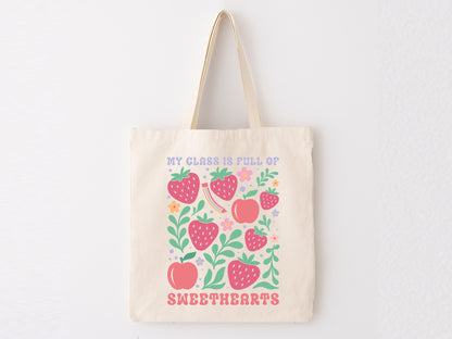 My Class is Full of Sweethearts, Floral Teacher SVG