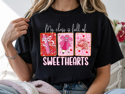 My Class is Full of Sweethearts, Preppy Valentine PNG