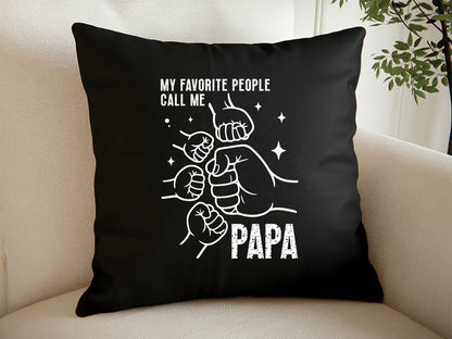 My Favorite People Call Me Papa, Father's Day Fist Bump SVG