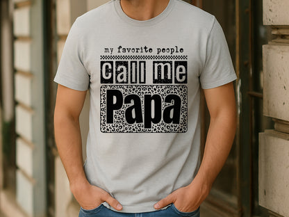 My Favorite People Call Me Papa, Father's Day SVG File