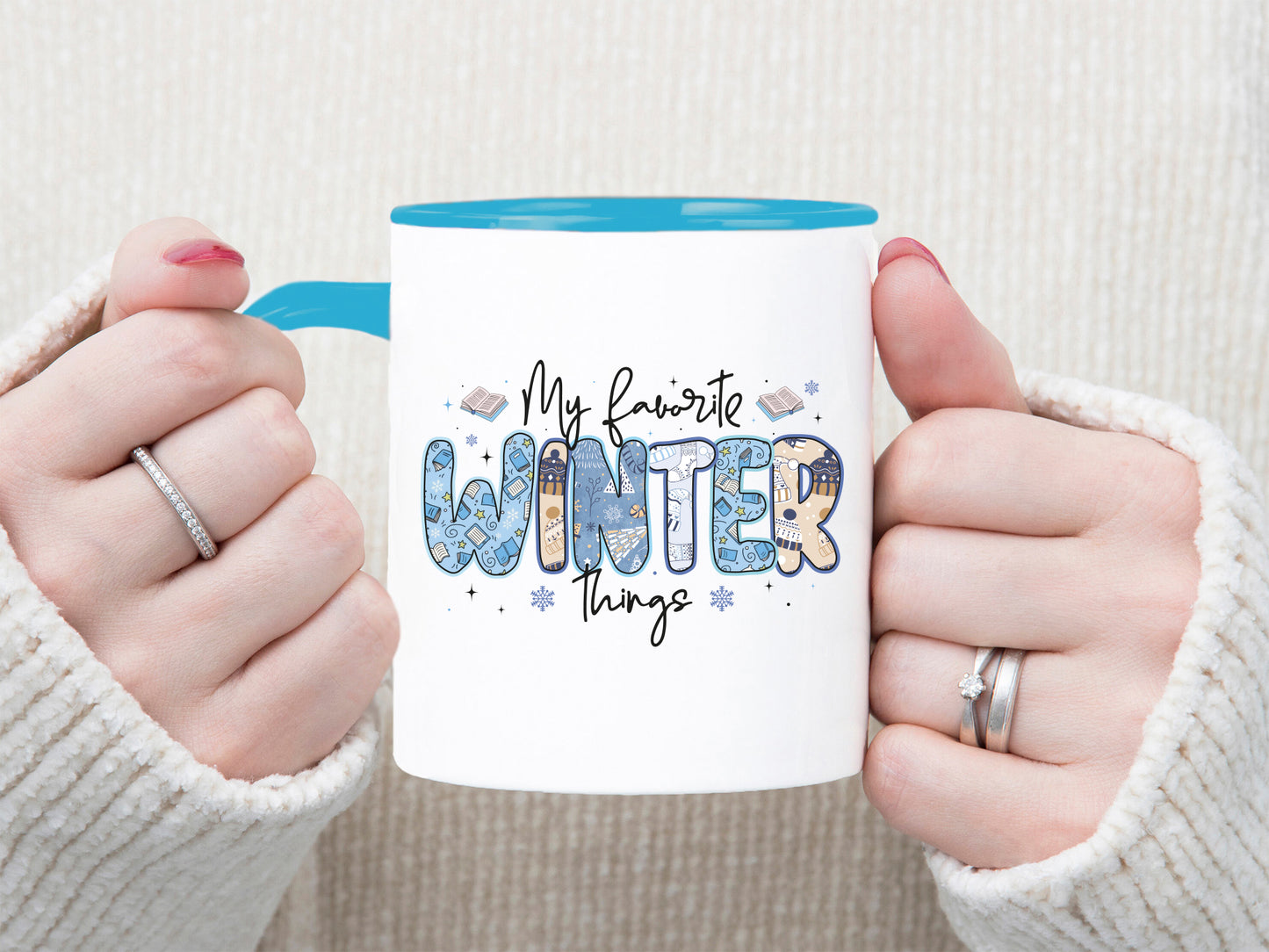 My Favorite Winter Things PNG Sublimation