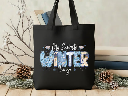 My Favorite Winter Things PNG Sublimation
