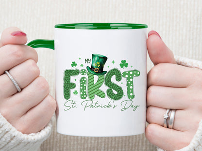 My First St. Patrick's Day PNG Sublimation Design