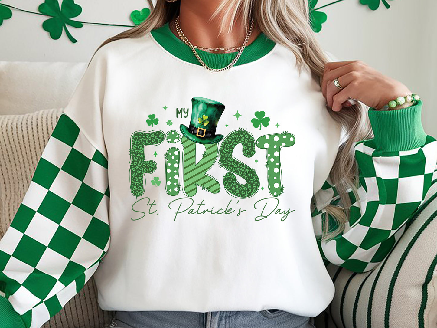 My First St. Patrick's Day PNG Sublimation Design