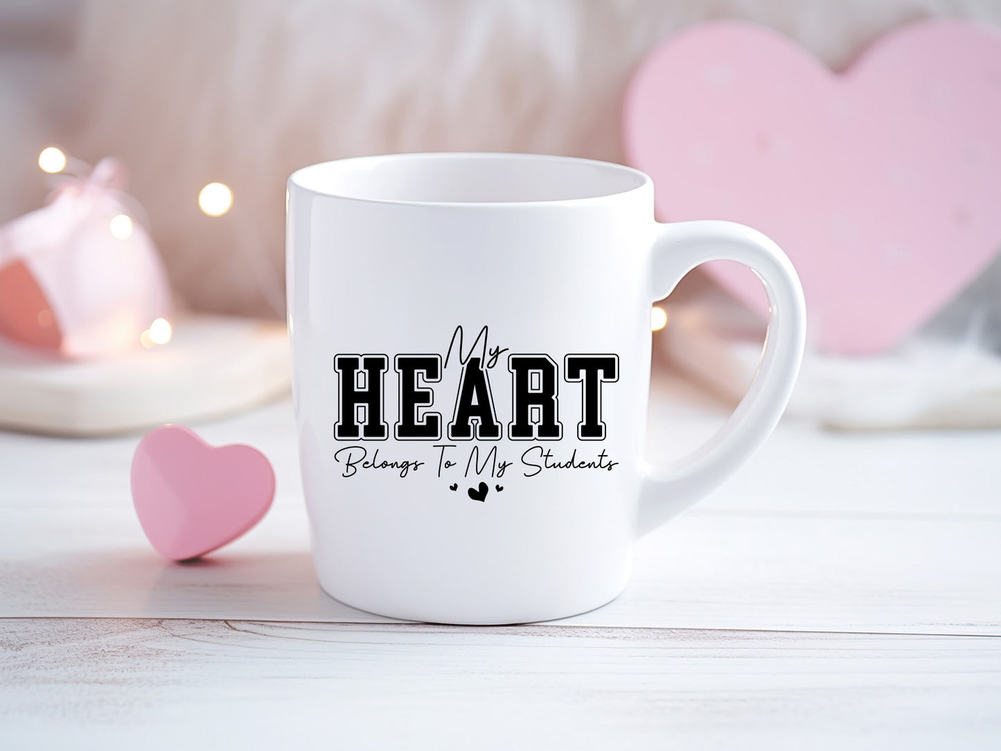 My Heart Belongs to My Students - Teacher Valentines SVG