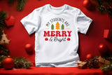 My Students Are Merry & Bright, Teacher Christmas Shirts SVG