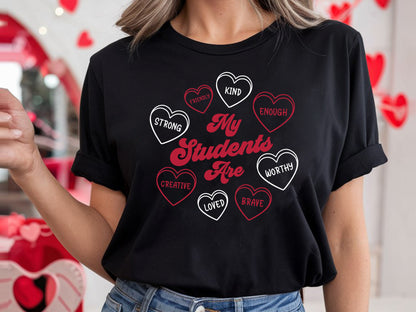 My Students Are Strong - Teacher Valentine's Day SVG