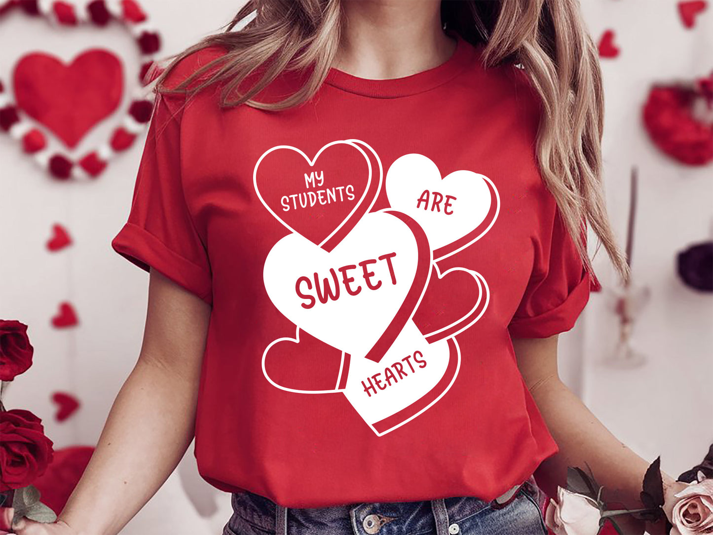 My Students Are Sweethearts - Teacher Valentine SVG