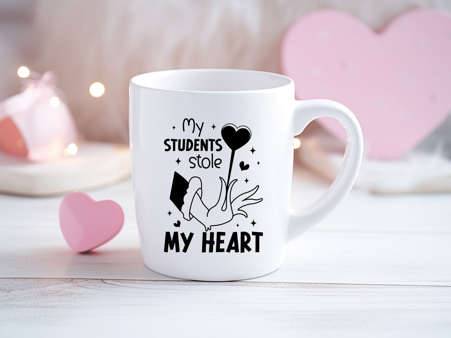 My Students Stole My Heart - Valentine Teacher SVG