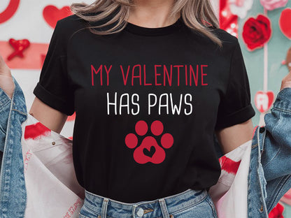 My Valentine Has Paws - Creative Valentines Cat SVG File