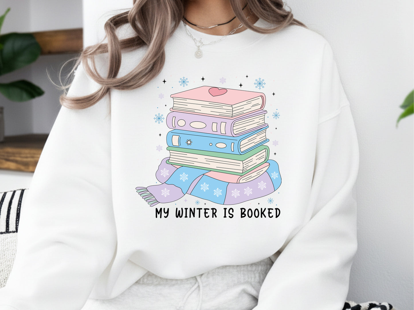 My Winter is Booked Sublimation Design PNG