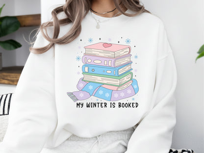 My Winter is Booked Sublimation Design PNG