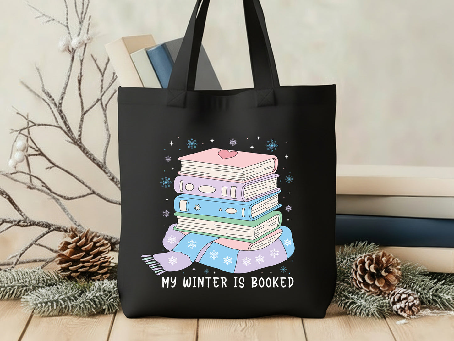 My Winter is Booked Sublimation Design PNG