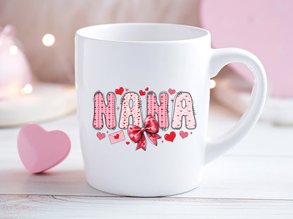 Nana Coquette Valentine Sublimation Design