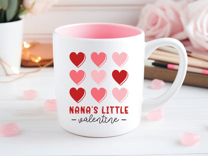 Nana's Little Valentine SVG File For Kids