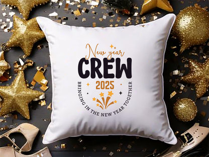 New Year Crew 2025 SVG Cut File