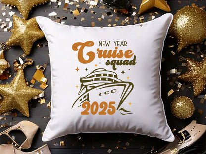 New Year Cruise Squad 2025 SVG