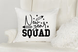 New Year Squad - SVG Design for Shirts