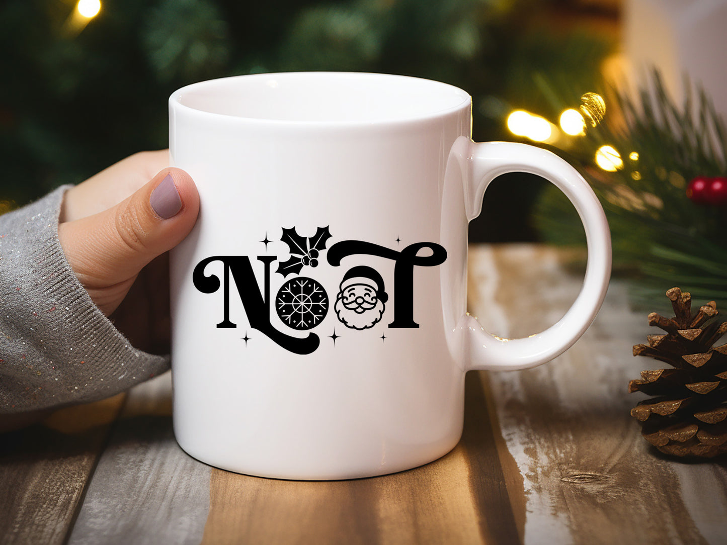 Noel - Handcrafted Christmas SVG Cut File