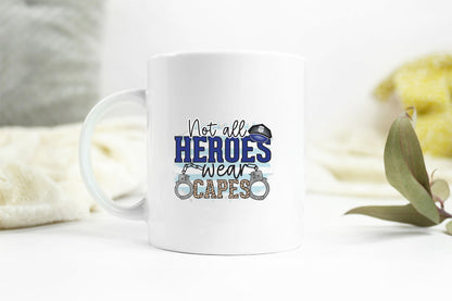 Not All Heroes Were Capes, Police Sublimation PNG