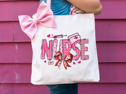 Nurse Coquette Valentines Sublimation Design