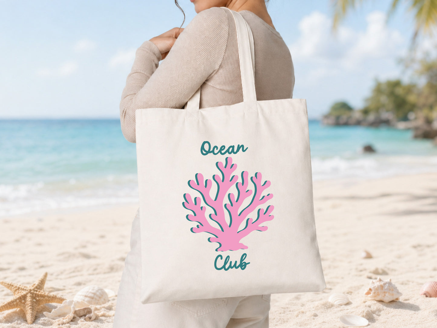 Ocean Club, Coastal Summer Sublimation PNG