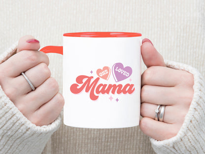 One Loved Mama - Retro Valentine Craft SVG