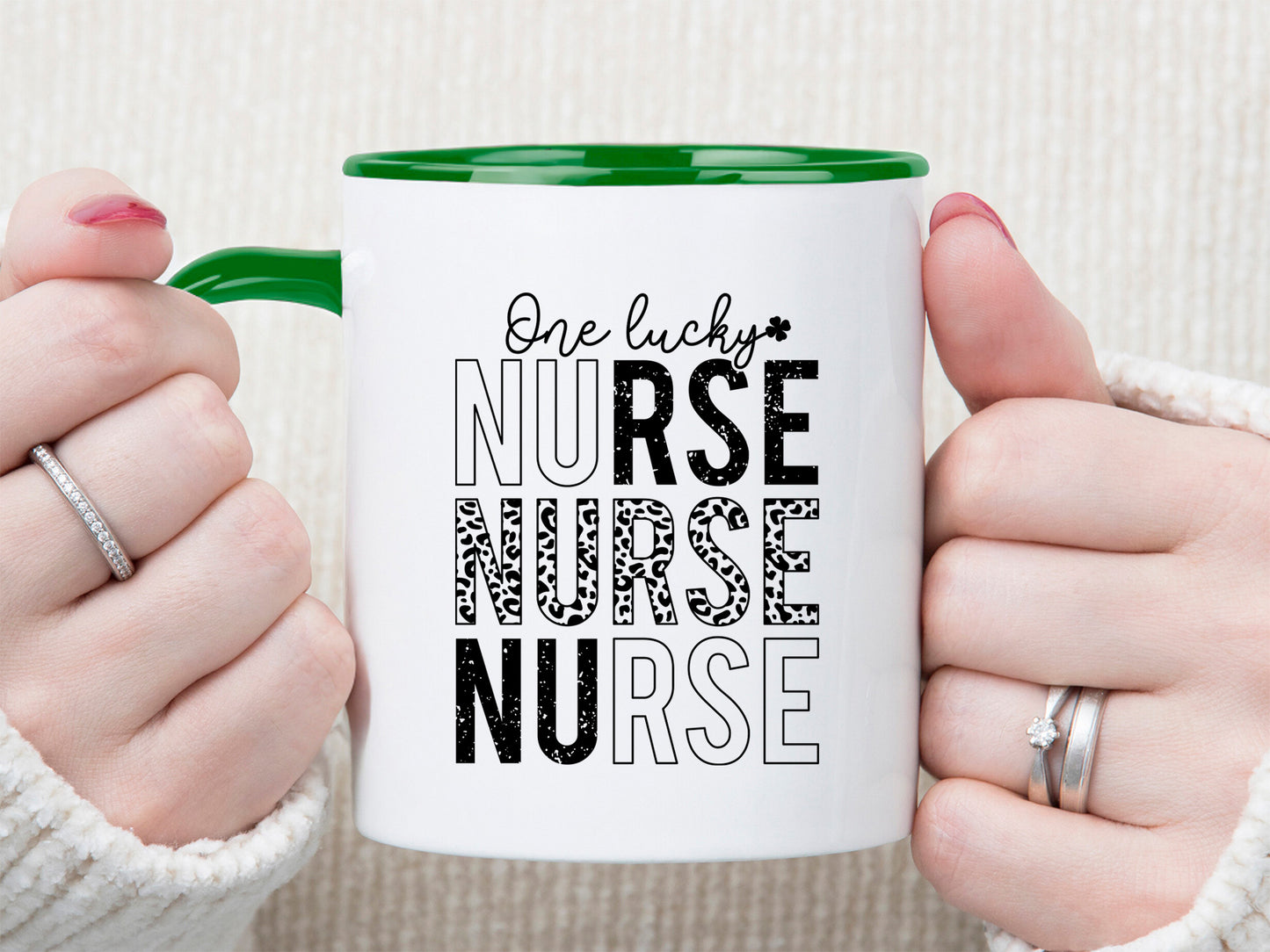 One Lucky Nurse, St Patrick's Day SVG Vector