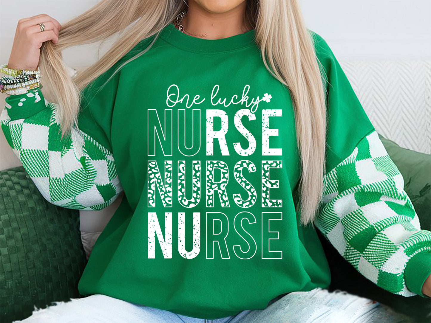 One Lucky Nurse, St Patrick's Day SVG Vector