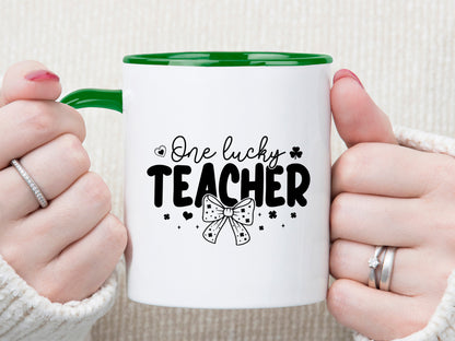 One Lucky Teacher, St Patrick's Day SVG Graphic