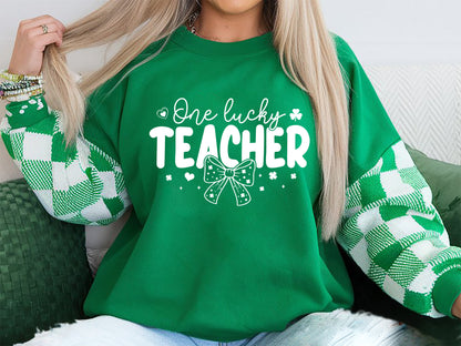 One Lucky Teacher, St Patrick's Day SVG Graphic