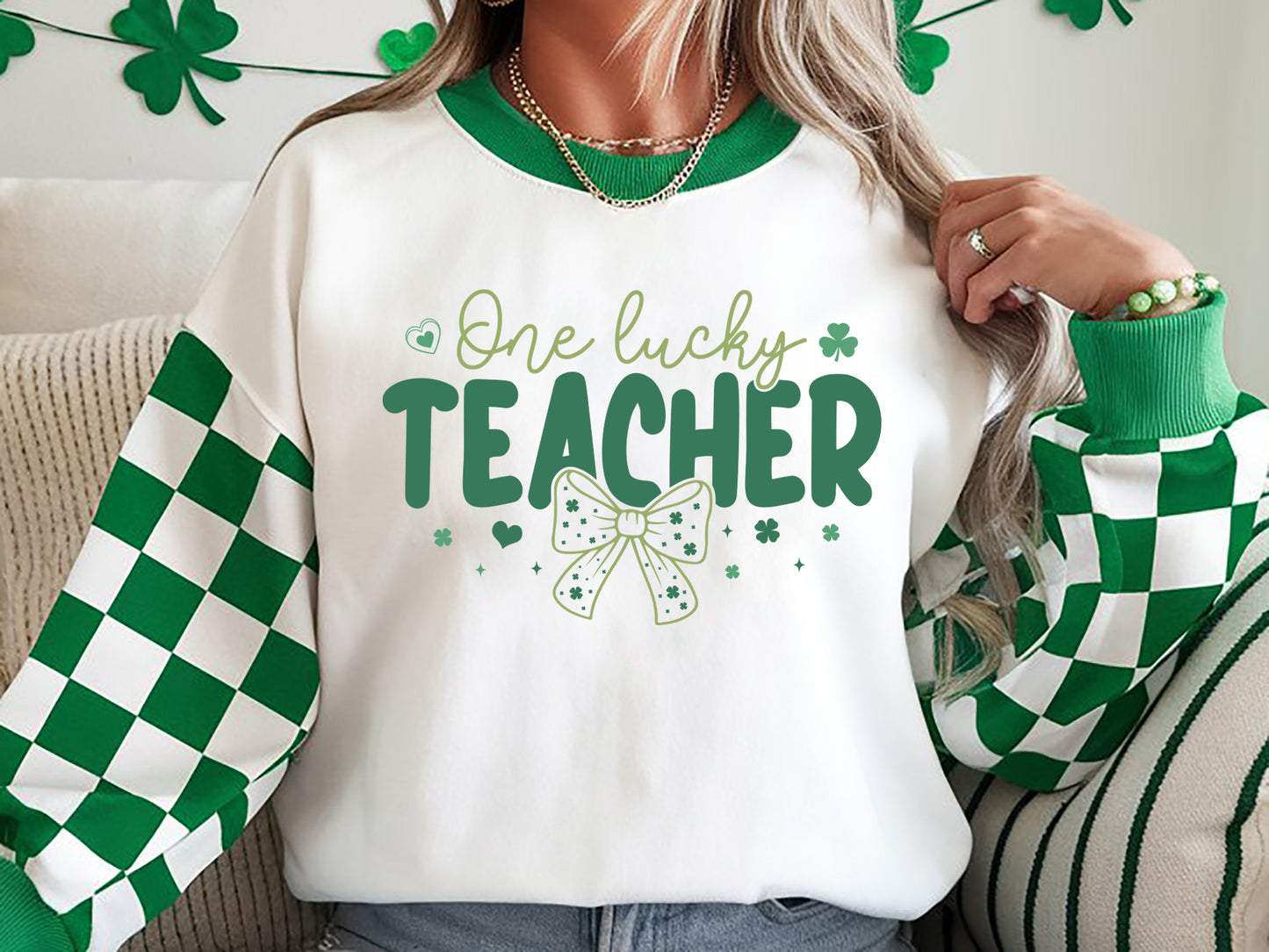 One Lucky Teacher, St Patrick's Day SVG Graphic