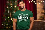 One Merry Teacher - Christmas Shirt SVG