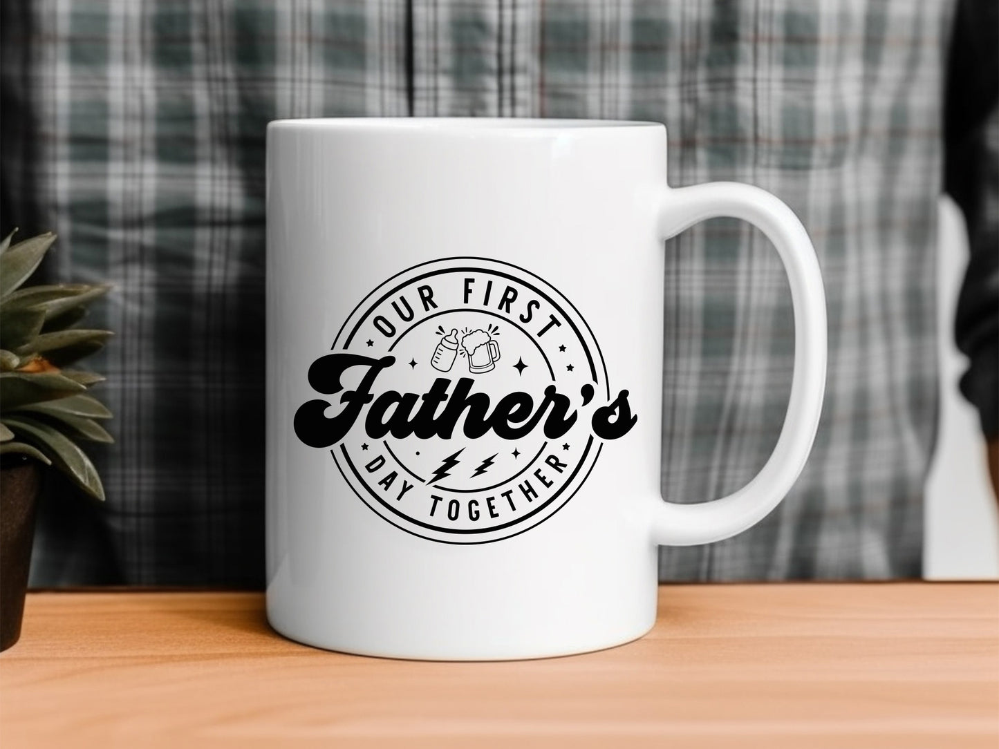 Our First Father's Day Together SVG Cut File