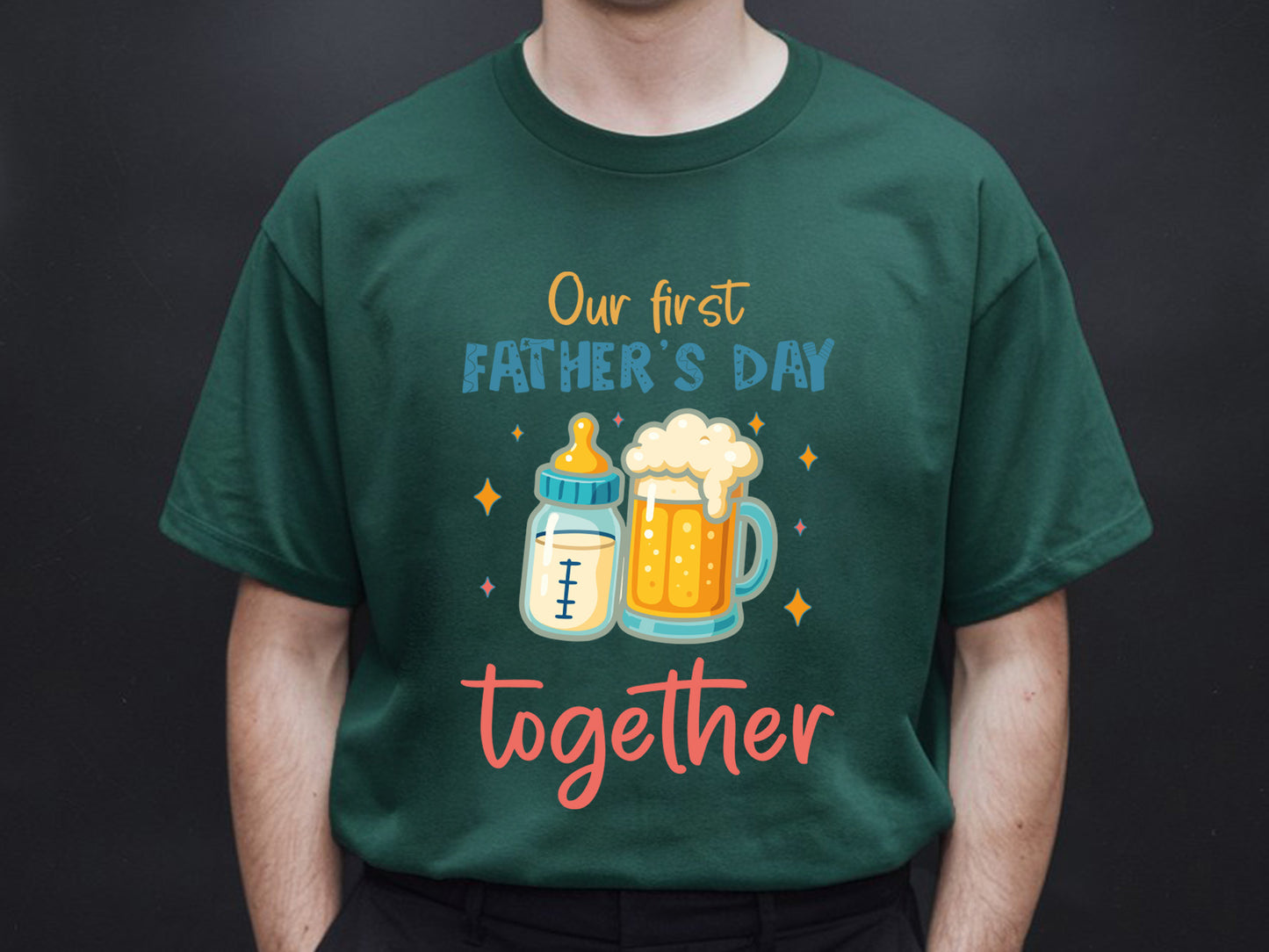 Our First Father's Day Together Sublimation